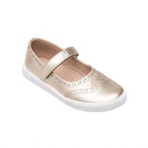 NEW ELEPHANTITO girl's mary jane sneaker in gold